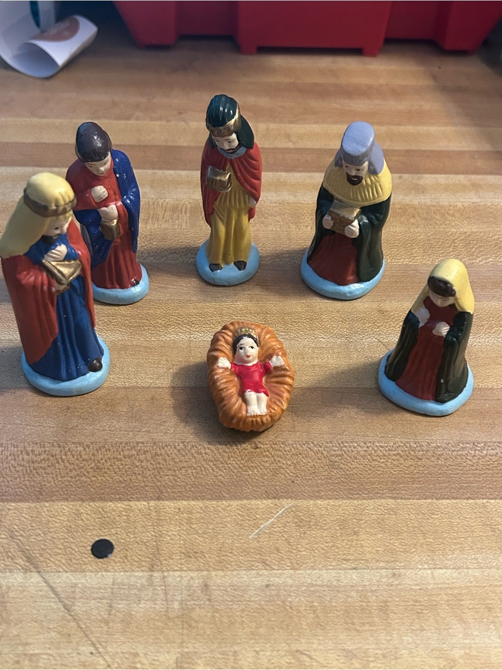 Nativity Figure Set - Assorted Colors - Picture 9 of 9